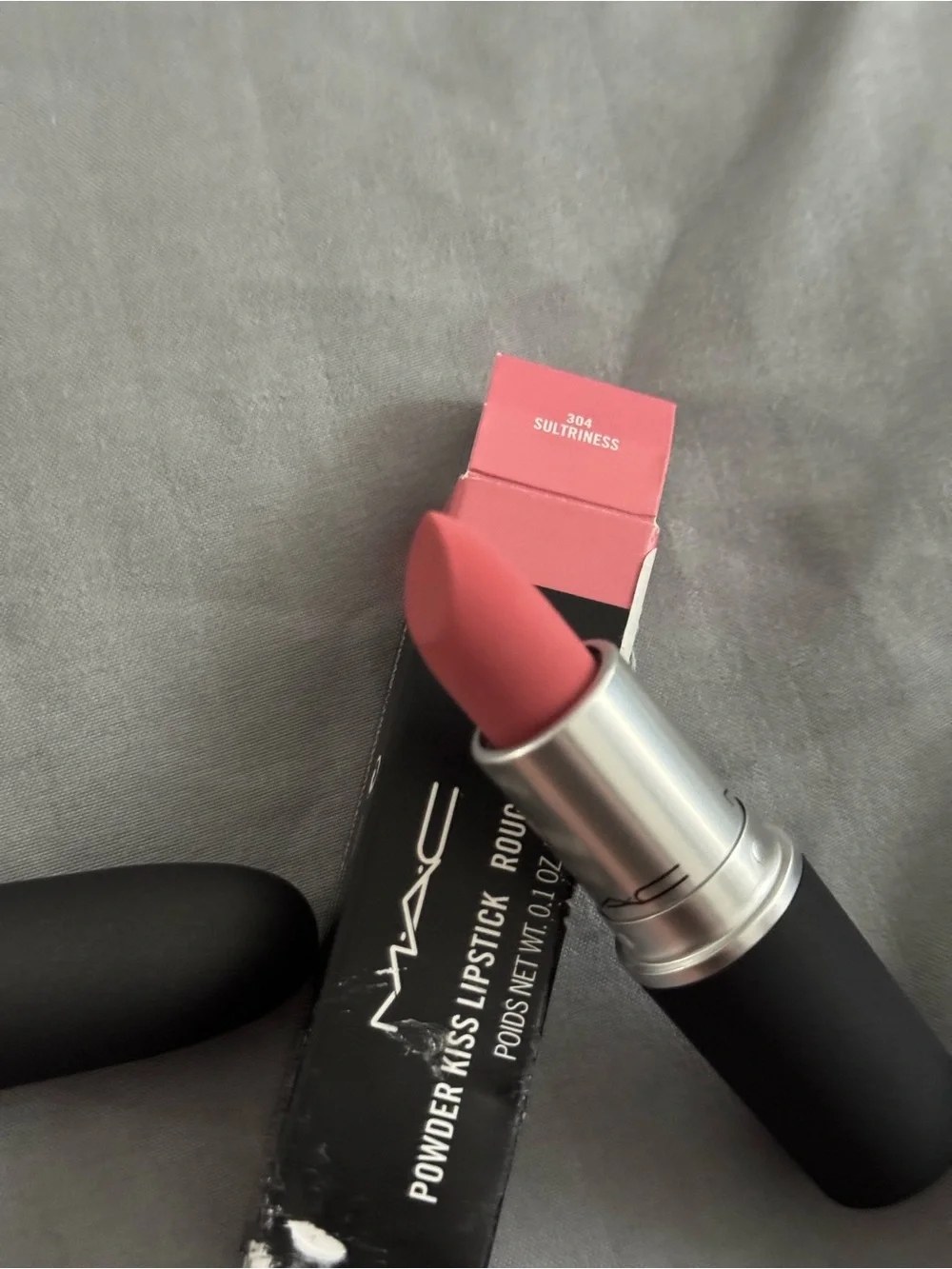MAC Cosmetics Powder Kiss Lipstick - Sultriness 304 (Pink Mauve)